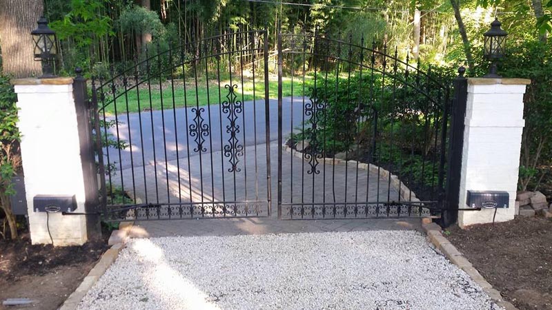 Automatic Gates project by J & G Fence Company