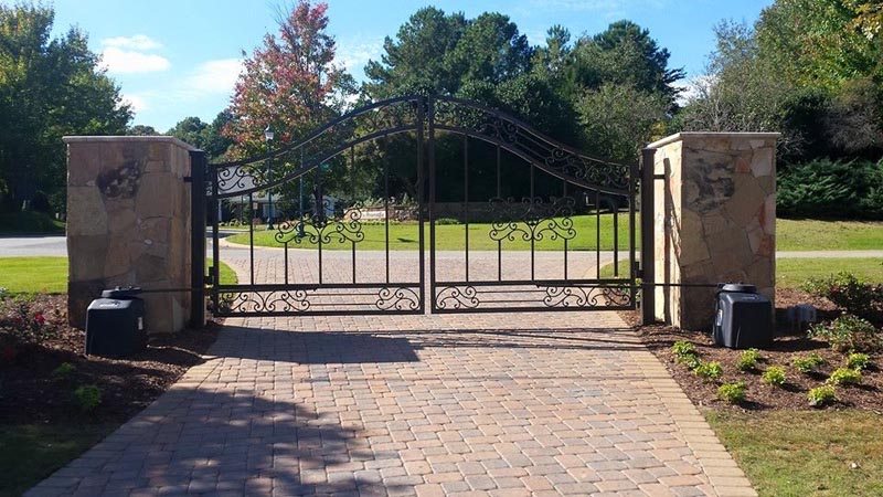 Automatic Gates project by J & G Fence Company