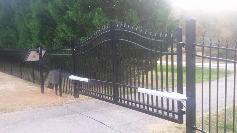Automatic Gates project by J & G Fence Company