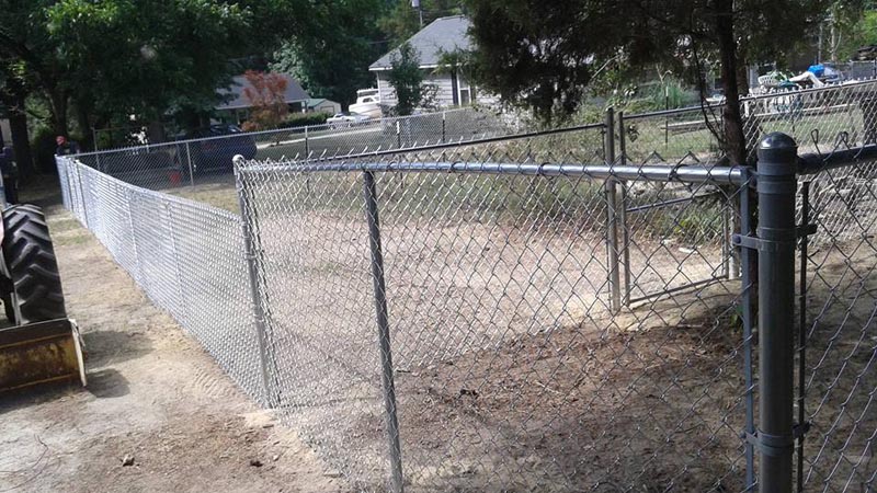 Chain Link project by J & G Fence Company