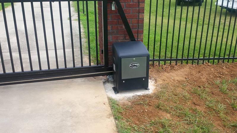 Automatic Gates project by J & G Fence Company