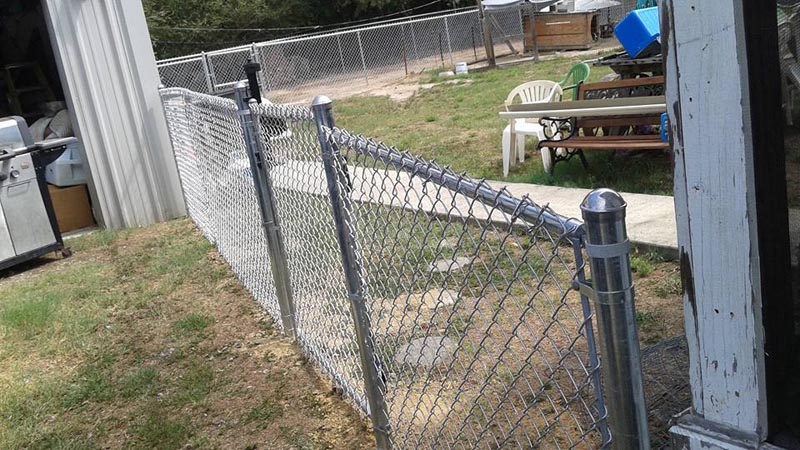 Chain Link project by J & G Fence Company