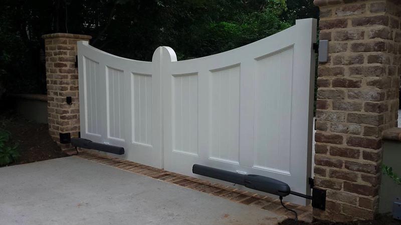 Automatic Gates project by J & G Fence Company