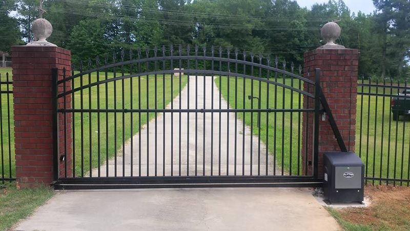 Automatic Gates project by J & G Fence Company