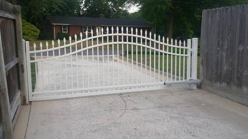 Automatic Gates project by J & G Fence Company
