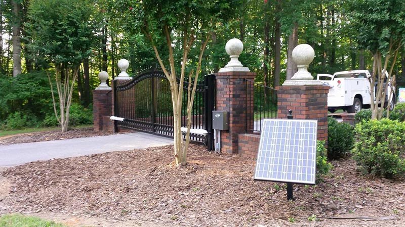 Automatic Gates project by J & G Fence Company