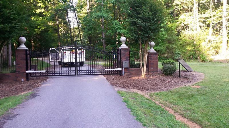 Automatic Gates project by J & G Fence Company