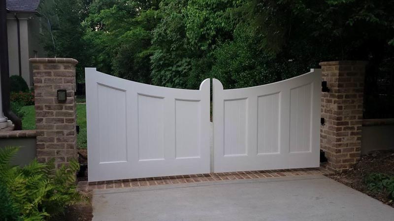 Automatic Gates project by J & G Fence Company