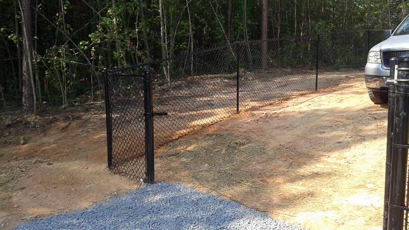 Chain Link project by J & G Fence Company