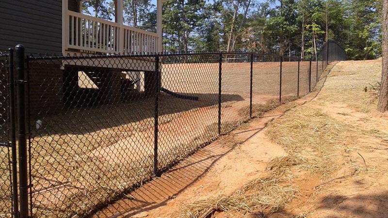 Chain Link project by J & G Fence Company