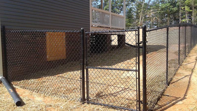 Chain Link project by J & G Fence Company
