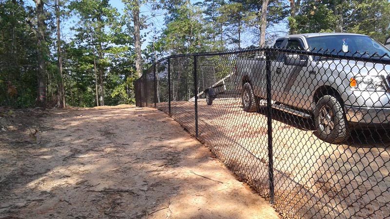 Chain Link project by J & G Fence Company