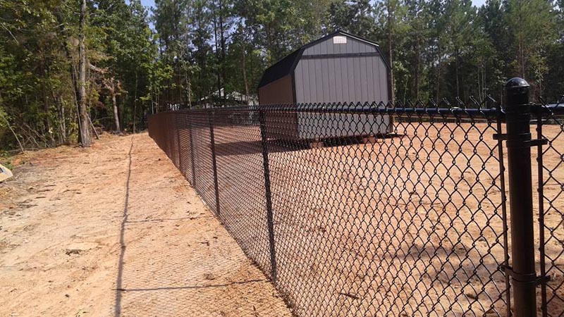 Chain Link project by J & G Fence Company