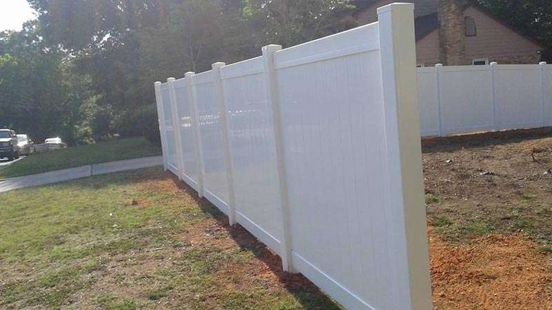 Vinyl Fences by J & G Fence Company